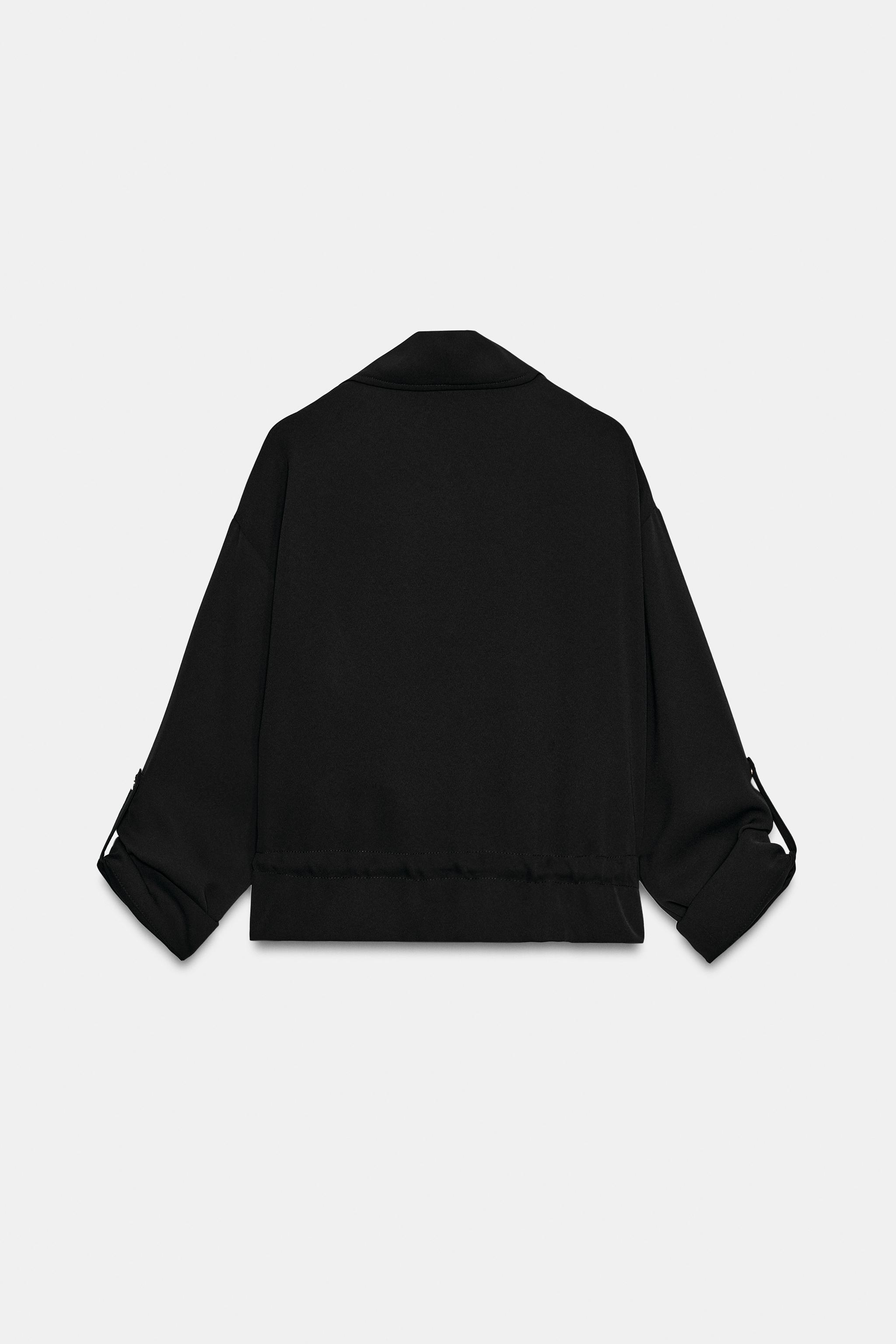 VESTE SAFARI MANCHES RETROUSSÉES